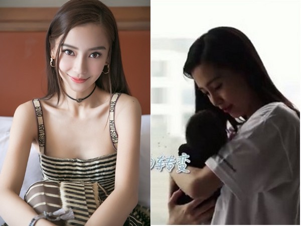 飞机上偶遇Angelababy 网友曝小海绵见谁都笑封面图